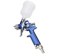 HVLP Pistolet de Pulvérisation Pneumatique en Alliage d’Aluminium, Type Aérographe de Peinture à L'Huile par Gravité pour Machines, Industrie, Automobile, Maison, Cuir 0.8mm/1.0mm(1.0mm)
