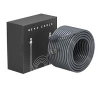 HVMKSR Starlink Cable Gen 3 - Câble d'extension de rechange pour kit standard - Étanche (23 m) - Gris