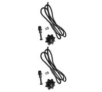 HVOWBLUHJ Voiture Corde de Fixation pour VW pour Golf MK5 MK6 pour GTI R20 | Sangle De Plateau De Coffre De Coffre, Clip De Corde, Support D'enveloppe Arrière, Cordes De Fixation 1K6863447A