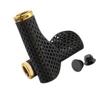 HVRFJXI 1 paire de poignées de vélo ergonomiques de rechange respirantes absorbant les chocs pour guidon de vélo, installation facile, poignée antidérapante