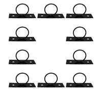 HVRFJXI 10 Divisions De Fixations De Cerceau Faciles À Installer. Le Pré-perçage Requis Comprend des Vis Et Un Arrangement Rapide À Température Contrôlée dans Diverses Applications. Crochet Mondial