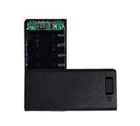 HVRFJXI 18650 Boîtier de batterie interchangeable avec base PowerBank Prévention des courts-circuits Haute capacité Portable Coque de chargement Support de batterie