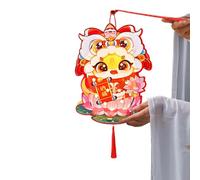 HVRFJXI 2025 Snake Year Motifs Light 2025 Année lumineuse Décoration pour les amateurs et les amoureux de la culture Motifs de serpent dorés