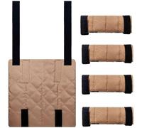 HVRFJXI 4 Pièces Lit Superposé Échelle Coussin Couverture Lits Étape Rembourrage Échelles Escabeau Lofts Lits avec Sangle Réglable Couverture Superposée