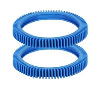 HVRFJXI 896584000-143 Ensemble de pneus avant et arrière bleus avec remplacement Super Hump pour nettoyeur de piscine Poolvergnuegen Select Pool Cleaner Poolvergnuegen