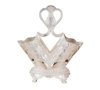 HVRFJXI Boîte de rangement en métal pour baguettes - Égouttoir de cuisine - Étagère en métal