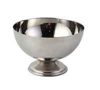 HVRFJXI Bol polyvalent en acier inoxydable pour crème glacée, salade, dessert, fruits, pour fêtes, restaurant