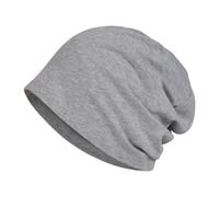 HVRFJXI Bonnet de sommeil en coton doux avec bande élastique - Outil de coiffure pour diverses occasions en plein air, Fleurs grises, Taille unique