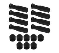 HVRFJXI Capuchons De Poignée Octogonaux Antidérapants 8 Pièces Remplacement Poignée Football Table Embouts Pratiques pour Accessoires Jeu À Domicile Accessoires Football Table Durables
