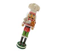 HVRFJXI Casse-noisette en bois pratique avec des designs élégants - Soldats de Noël pour festival, décoration d'intérieur, usage quotidien