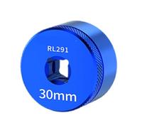 HVRFJXI Couronnes usinées de précision pour fourche de vélo - Adaptateur de course - En aluminium léger - Revêtement résistant aux intempéries - Installation facile - Manchon de vélo résistant à la