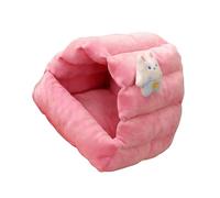 HVRFJXI Easyly to Clean Small Pet Bed for Hamsters Hedgehogs Breathable Fabric Warm Comfortable Shelter Breathable Warm