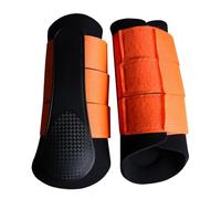 HVRFJXI Enveloppes Ergonomiques Incurvées pour Jambes De Cheval Protections Dotées D'armures Haute Résistance Doublure Douce 4 Tailles De Manches en Option
