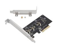 HVRFJXI Fast NVMe PCIe Adapter Card Plugs Play Installation for Desktop PC and Workstations Instantly Drive Installation NVMe Drive Adapter Card