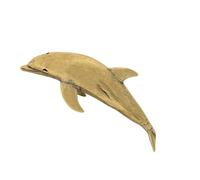 HVRFJXI Figurine De Créature De en Laiton Décor De Baleine pour Étagère D'armoire Objet Décoratif De Maison Sculptures De Figurines De Requin/Baleine