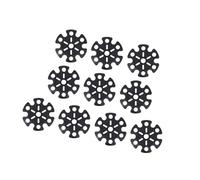 HVRFJXI Housse De Protection Universelle pour Empêcher L'évier La Boue Neige pour Bâtons Randonnée Bâton Marche Léger Panier Flocon Neige Boue Caoutchouc Camping en Plein Air