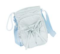 HVRFJXI HydroBags Porte-bouteille d'eau avec sangle et nœud papillon Sac à bandoulière avec poches pour téléphone, bleu, One Size