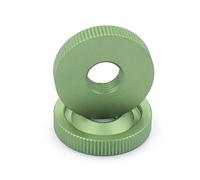 HVRFJXI Lightweight Upgraded Aluminum Alloy Fixing Nut Set for Sound Systems with Enhanced Detail and Five Color Options High Precised