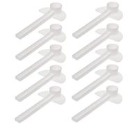 HVRFJXI Lot de 10 mangeoires pour abeilles - Pour l'apiculture - Outil d'élevage - Panier de vidange pour légumes - Bol de cuisine - Bols de bain - Joints en acier