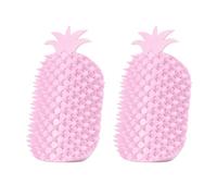 HVRFJXI Lot de 2 peignes multifonctions pour chats et ananas - Jouet interactif pour s'engager dans une activité confortable