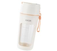 HVRFJXI Machine à jus rechargeable avec design étanche, fonction de nettoyage rapide, mixeurs ménagers pour bureau, salle de sport, voyage, mélangeur portable