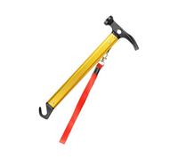 HVRFJXI Marteau d'extérieur avec lanière extracteur de cheville multifonctionnel pour camping camping clous maillets