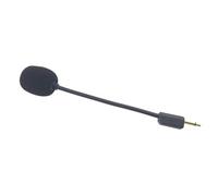 HVRFJXI Microphone amovible de rechange pour casque de jeu d'ordinateur 3,5 mm flexible antibruit casque de jeu