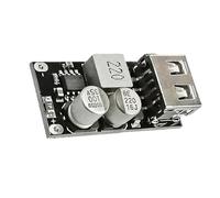 HVRFJXI Module abaisseur 6-32 V 9 V 12 V 24 V à 5 V - Module de circuit imprimé à charge rapide pour régulation, accessoires électroniques, protection contre la chaleur