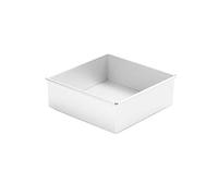 HVRFJXI Moule à gâteau carré anti-adhésif de 10 à 25,4 cm - Moule à tarte ou pain - Fournitures de cuisson - Moules à chocolat de Pâques en silicone