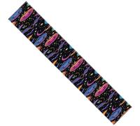 HVRFJXI Nappe de table pour fête d'Halloween, citrouille, toile d'araignée, tête de mort, décoration pour salle à manger, buffet, couverture d'Halloween