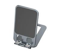 HVRFJXI Not Slip Very Thin Portable Foldable Aluminum Phone Stand Adjustable 210 Degrees Phone Holder for Multiple Devices Travel Phone Holder Foldable Phone Stand Silicone Base Stable Tablet Gaming