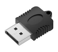 HVRFJXI Outil de connexion en métal robuste - Émulateur d'affichage DisplayPort prenant en charge la sortie d'image pointue pour la conception professionnelle de sortie haute figure