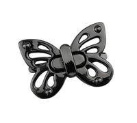 HVRFJXI Papillon Compact Pour Sacs Fermeture Par Fermoir En Métal Adapté Essentiels De Voyage Installation Sans Effort Verrouillage Par En Métal Papillon