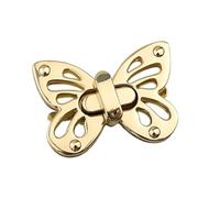 HVRFJXI Papillon Compact Pour Sacs Fermeture Par Fermoir En Métal Adapté Essentiels De Voyage Installation Sans Effort Verrouillage Par En Métal Papillon