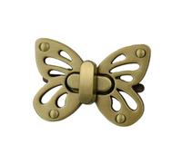 HVRFJXI Papillon Compact Pour Sacs Fermeture Par Fermoir En Métal Adapté Essentiels De Voyage Installation Sans Effort Verrouillage Par En Métal Papillon