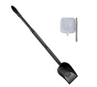 HVRFJXI Pelle à sable avec filet de pêche pour aquariums, graviers, outil de nettoyage avec poignée ergonomique