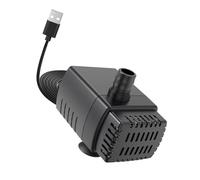 HVRFJXI Petites pompes submersibles alimentées par USB pour aquariums avec ventouse inférieure pour garder l'eau propre dans les petits espaces de bureau