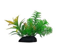 HVRFJXI Plante verte artificielle pour aquariums - Décoration d'intérieur - Simulation de décoration - Pour débutants - Croissance rapide