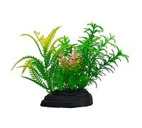 HVRFJXI Plante verte artificielle pour aquariums - Décoration d'intérieur - Simulation de décoration - Pour débutants - Croissance rapide