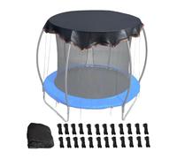 HVRFJXI PP Trampoline Cover for Round Models Weather Protections Sun Resistance Easy Covering and Garden Protector