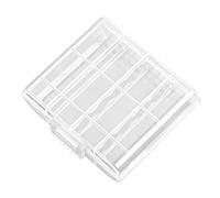 HVRFJXI Rapid Battery Replacement Organizers for 4 2A 3A Batteries Storage Box Easy Access PP Case Quick Device Changes Battery Case