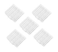 HVRFJXI Rapid Battery Replacement Organizers for 4 2A 3A Batteries Storage Box Easy Access PP Case Quick Device Changes Battery Case