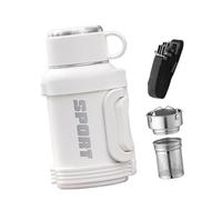 HVRFJXI Récipient isotherme sans danger pour la santé avec température pour voyage, pêche, bouteilles d'eau de grande capacité