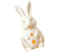 HVRFJXI Resin Hare Statue Candlestick Tealight Holder with Easter Tealight Stand Ornament for Holiday Party Decoration Safe Figurine