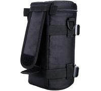 HVRFJXI Sac de rangement résistant aux chocs pour objectif d'appareil photo avec double fermeture éclair pour photographes DSLR étui rembourré intérieur sac de rangement, DLP3