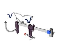 HVRFJXI Support de canne à pêche professionnel pour pêche au flotteur offrant trois designs concentrés, guide traditionnel minuscule et roue à eau pour des approches de pêche spécifiques, support