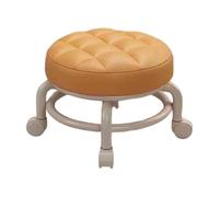 HVRFJXI Tabouret d'entraînement pour bébé avec base antidérapante en cuir PP - Rotation à 360 degrés - Convient pour les tout-petits et l'organisation de la maison - Tabouret robuste avec roulettes