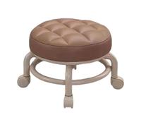 HVRFJXI Tabouret d'entraînement pour bébé avec base antidérapante en cuir PP - Rotation à 360 degrés - Convient pour les tout-petits et l'organisation de la maison - Tabouret robuste avec roulettes