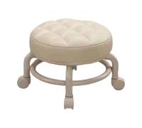 HVRFJXI Tabouret d'entraînement pour bébé avec base antidérapante en cuir PP - Rotation à 360 degrés - Convient pour les tout-petits et l'organisation de la maison - Tabouret robuste avec roulettes