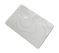 HVRFJXI Tapis de bain à séchage rapide pour salle de bain et cuisine, absorbant, facile à nettoyer, sans danger pour les enfants et les personnes âgées